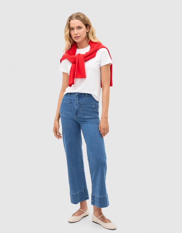 Seed Heritage - Core Wide Leg Pocket Jean