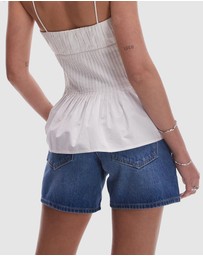 TOPSHOP - Denim Editor Shorts