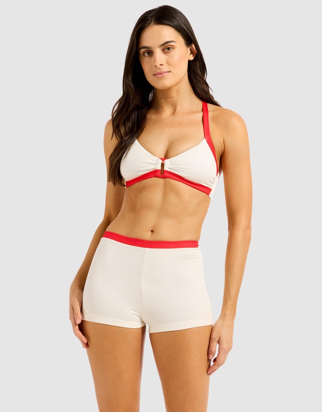 Seafolly - Bandwave Multi Fit Trim Front Bralette Bikini Top