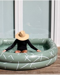 &Sunday - Lines Inflatable Arch Pool- Sage