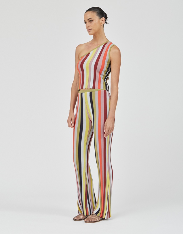 Third Form - Rhythm Knit One Shoulder Top