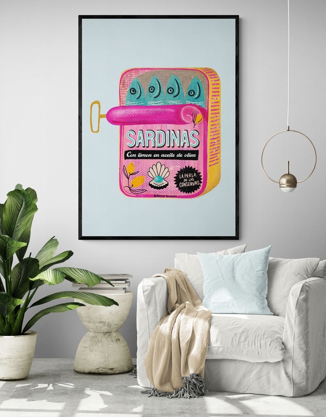 Inka Arthouse - Sardinas Art Print