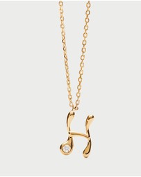 PDPAOLA - Initial 2026 H Pendant Necklace