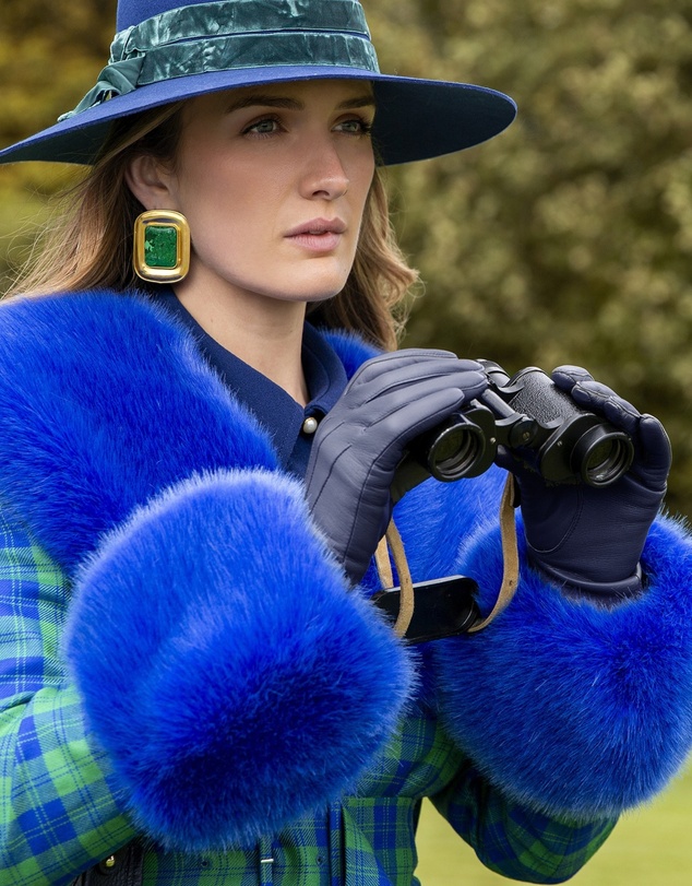 DENTS - Elizabeth Signature Silk Lined Leather Gloves