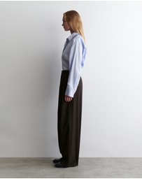COS - Relaxed Twill Wide Leg Trousers