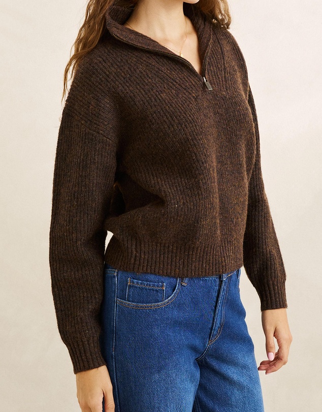 Rhythm - Quincy Zip Knit