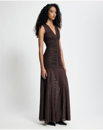 Lover - Elara Mesh Maxi Dress
