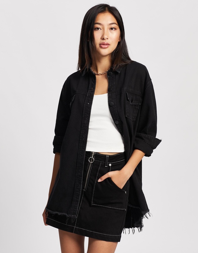 All About Eve - Denim Shacket