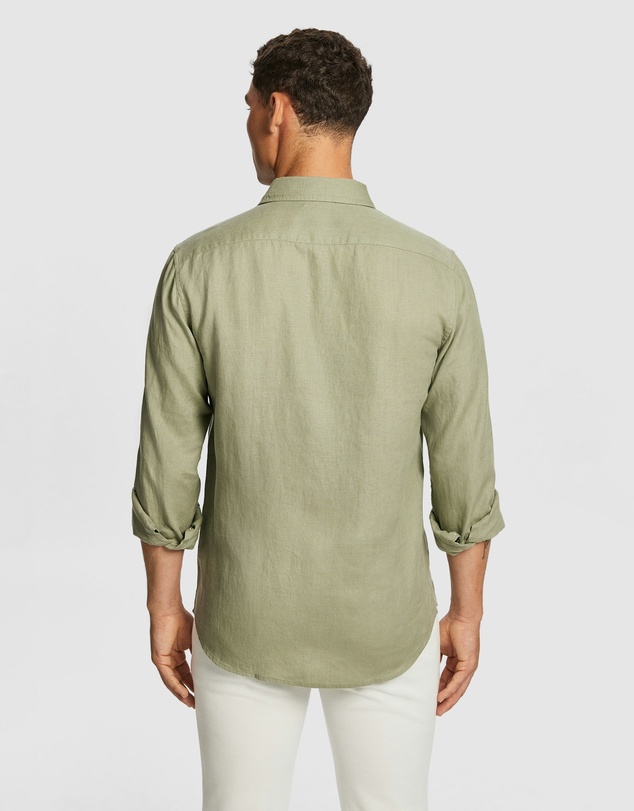 yd. - West Hampton Pure Linen Shirt