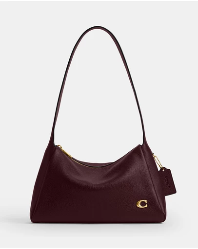 Coach - Polished Pebble Leather Lola Shoulder Bag