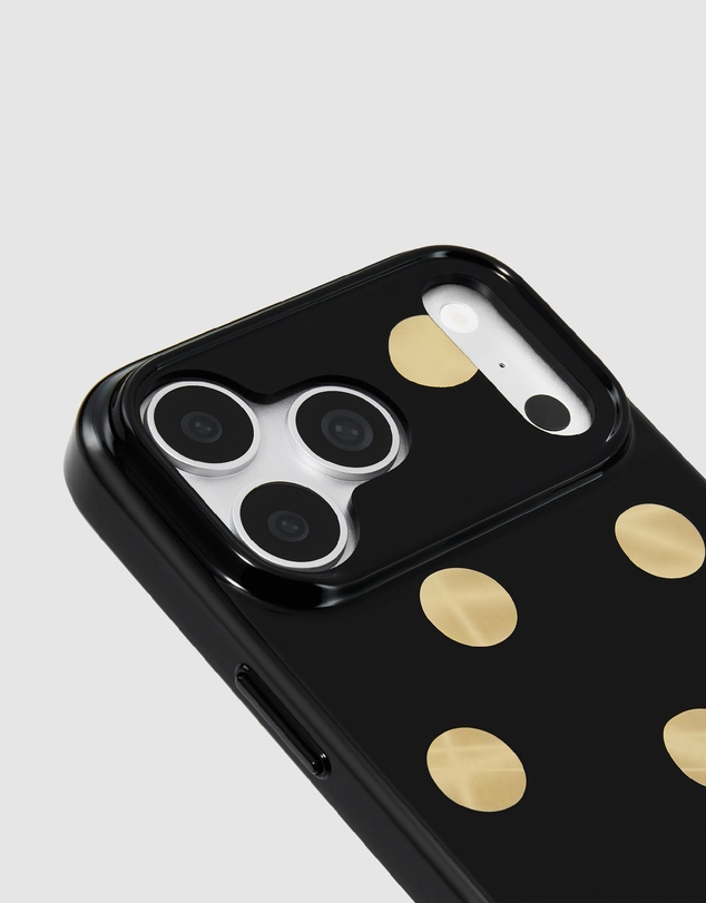 Kate Spade - Kate Spade Metallic Classic Dot MagSafe Case for iPhone 18 Pro Max / 17 Pro Max