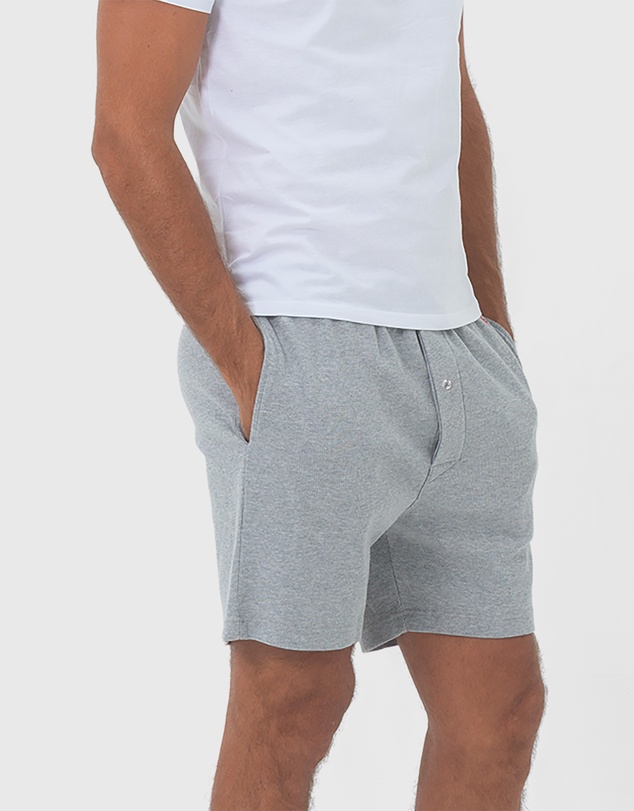 Coast Clothing - Barcelona Mens Lounge Shorts - Grey