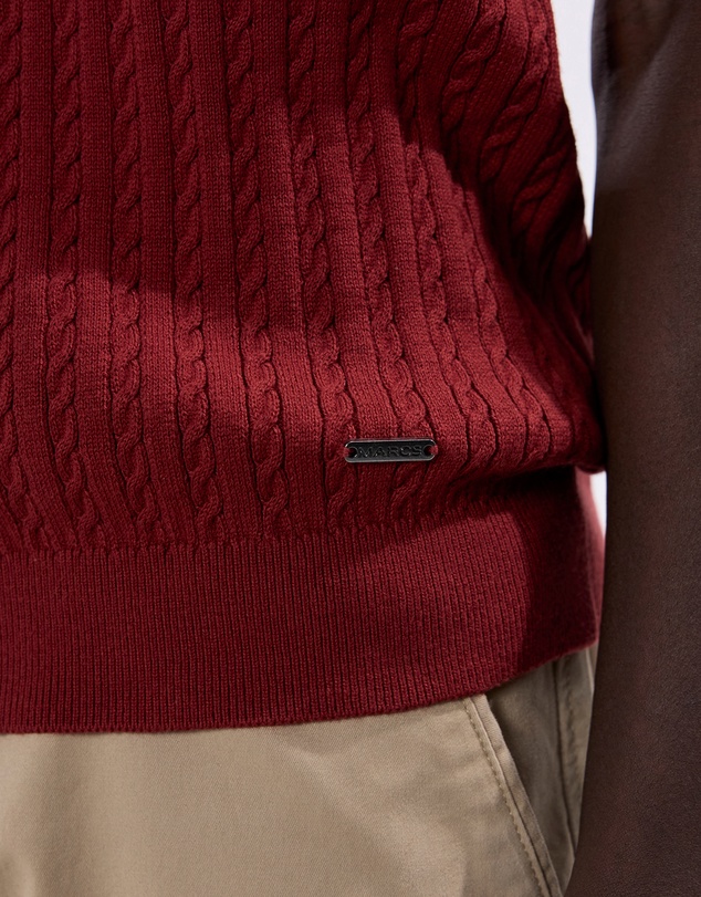 Marcs - Kelly Cable Knit Polo