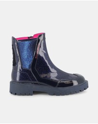 Billieblush - Faux Leather Ankle Boots - Kids-Teens