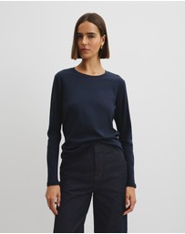 Country Road - Australian Good Earth Cotton Textured Slub T-shirt