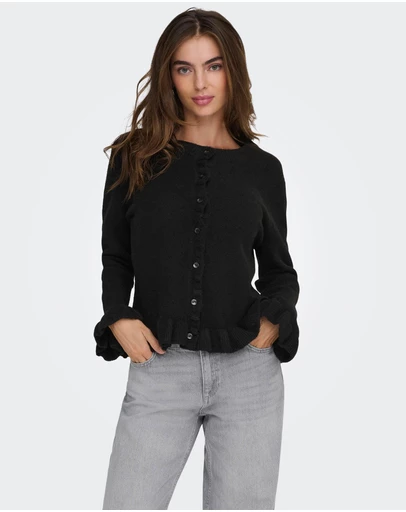 ONLY - Rima Frill Knit Cardigan