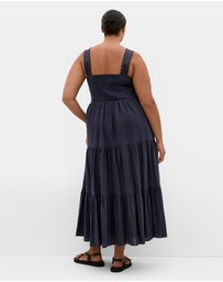 City Chic - Belle Trim Cotton Dress