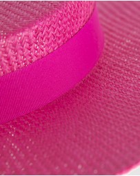 Max Alexander - Fuchsia Boater Hat