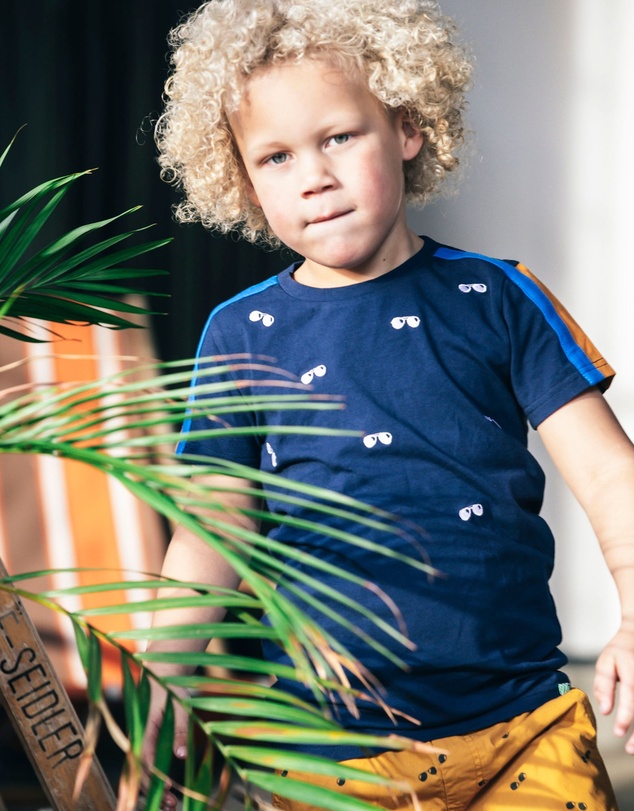 B.Nosy - Sunglasses Print T-Shirt - Kids-Teens