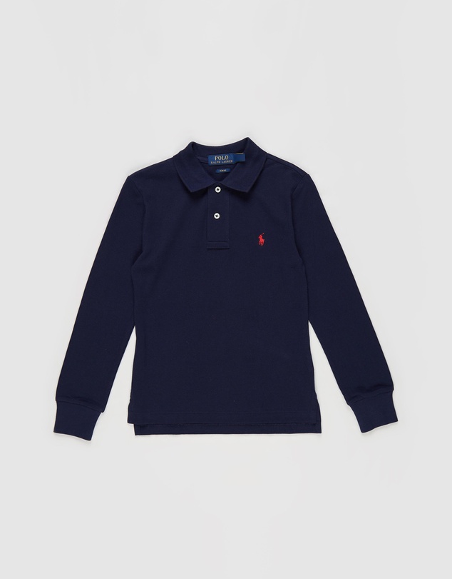 Polo Ralph Lauren - Slim Polo Knit Top - Teens