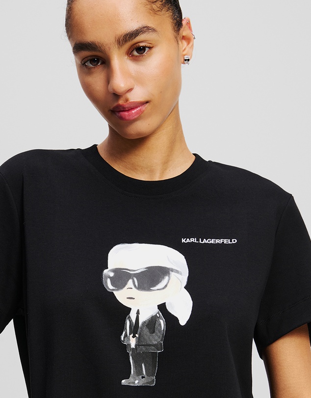 Karl Lagerfeld - Ikon Aquarelle K T-Shirt