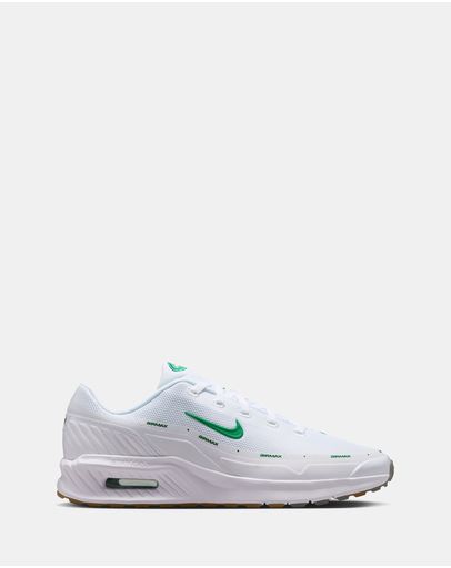 White, Emerald Green & Gum Med Brown