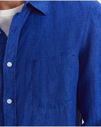 Sportscraft - Linen Long Sleeve Delave Shirt