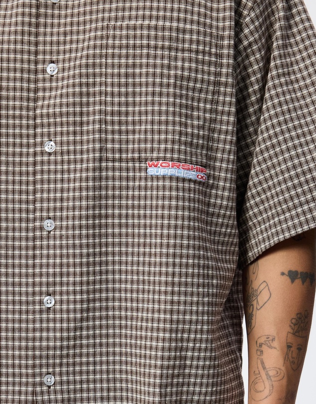 Worship - Globo Box Crop Short Sleeve Shirt