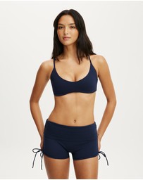 Cotton On Body Active - Ultra Soft Tie Side Roll Over Micro Short
