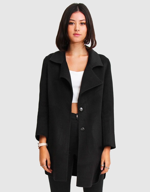 Belle & Bloom - Ex-Boyfriend Wool Blend Coat