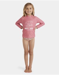 Billabong - Girls 0 to 6 Under The Palm Rash Vest
