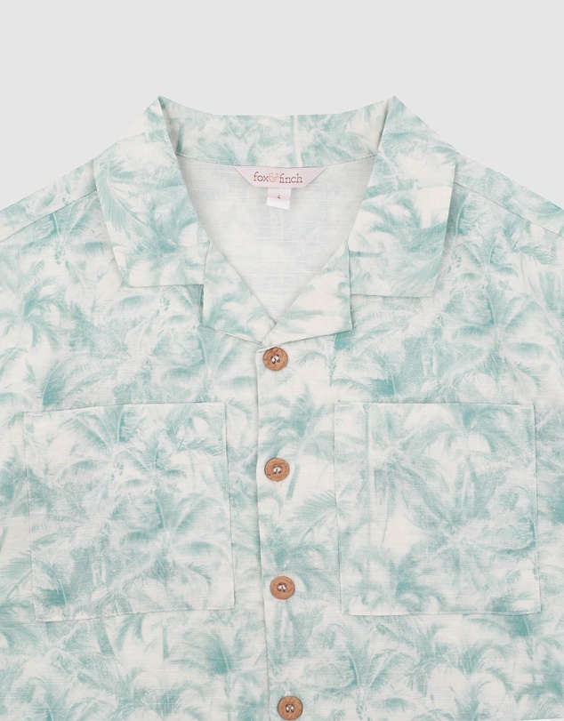 Fox & Finch - Casablanca Palm Shirt - Kids