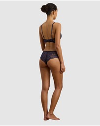 Lauren by Ralph Lauren - Lauren Lace Wired Full Coverage Unlined Lace Bra
