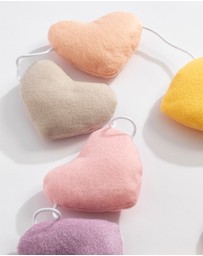 Living Textiles - Bunting Decoration - Bohemian Bliss/Heart