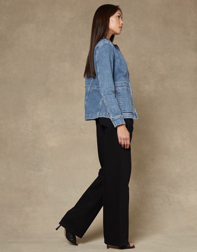 DRICOPER DENIM - Ella Baggy Black Jeans