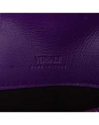 Pre-Loved by Azura Reborn - Pre-Loved Leather Greca Goddess Wallet on Chain