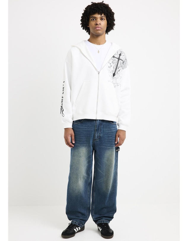 Standard - Crucifix Zip Hoodie