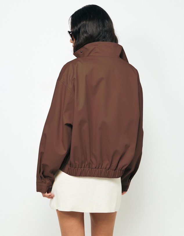AERE - Ines Funnel Neck Bomber