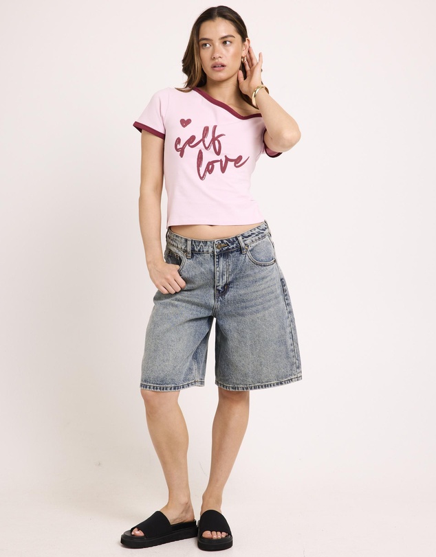 Insight - Kourtney Longline Jorts
