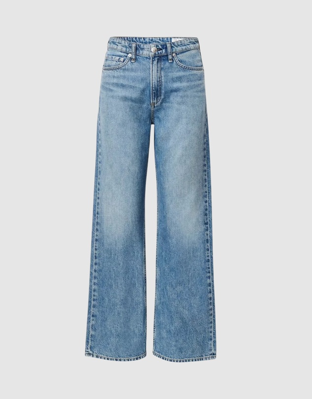 rag & bone - Featherweight Logan Wide Jeans