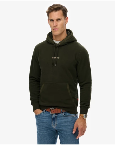 Superdry - Micro Logo Fleece Hoodie