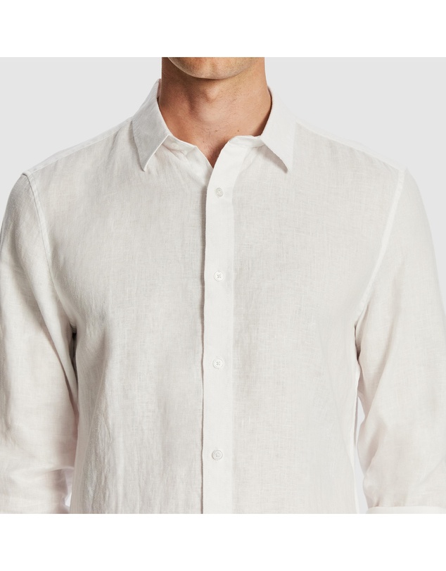 yd. - West Hampton Pure Linen Shirt