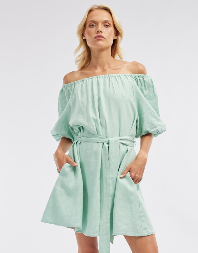 Amelius - Wren Linen Mini Dress