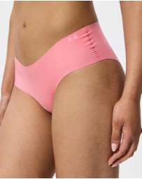 Under Armour - 3-Pack UA Pure Stretch No Show Hipster Briefs