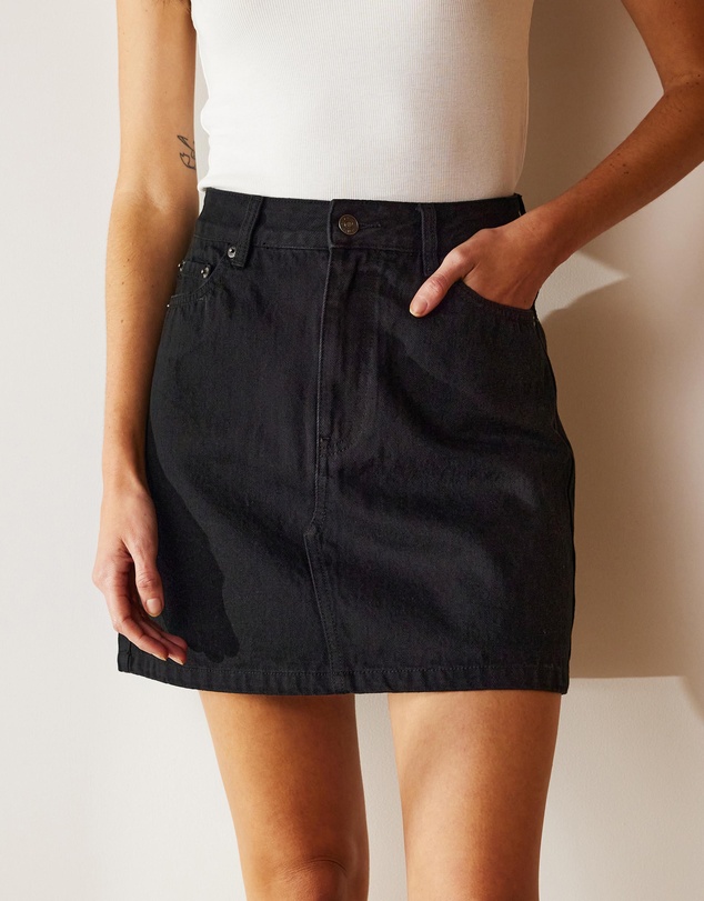 Atmos&Here - Rina Denim Mini Skirt