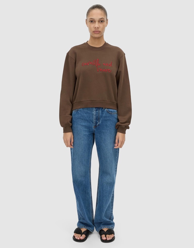 C&M CAMILLA AND MARC - Maren Crop Emb Tracksuit Top