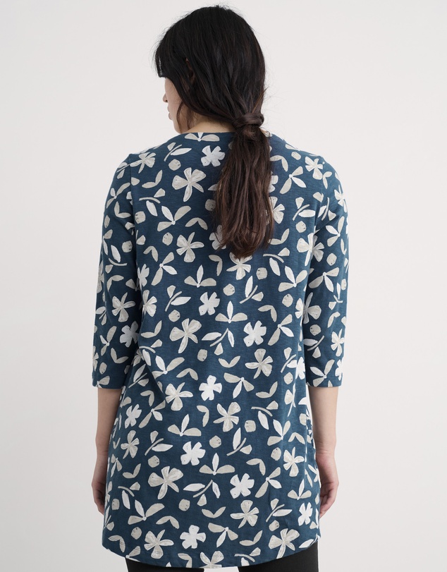 Seasalt - Seasalt Cornwall Teal Shore Foraging Tunic