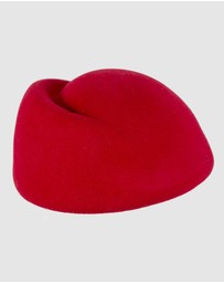 Max Alexander - Winter Red Felt Designer Hat