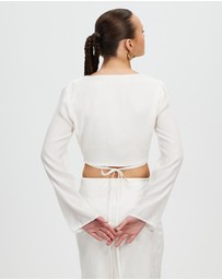 Third Form - Paisley Wrap Blouse