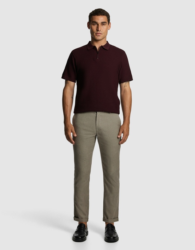 yd. - Wesley Knitted Polo Shirt